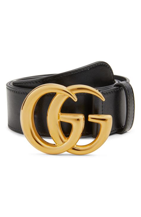 gucci leather logo buckle belt|unisex gucci belt.